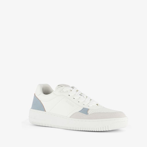 Dames sneakers wit blauw