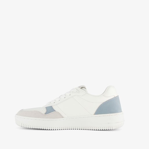 Dames sneakers wit blauw