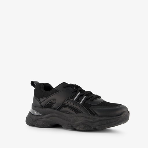 Dames dad sneakers zwart