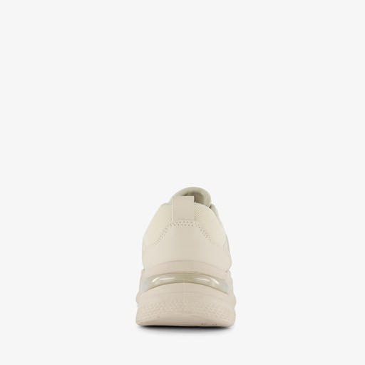 Dames dad sneakers beige