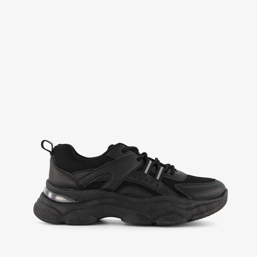 Dames dad sneakers zwart