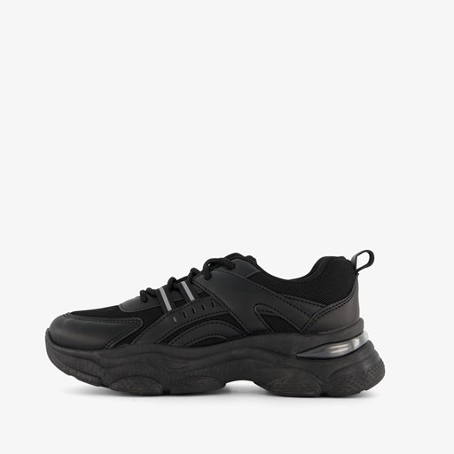 Dames dad sneakers zwart