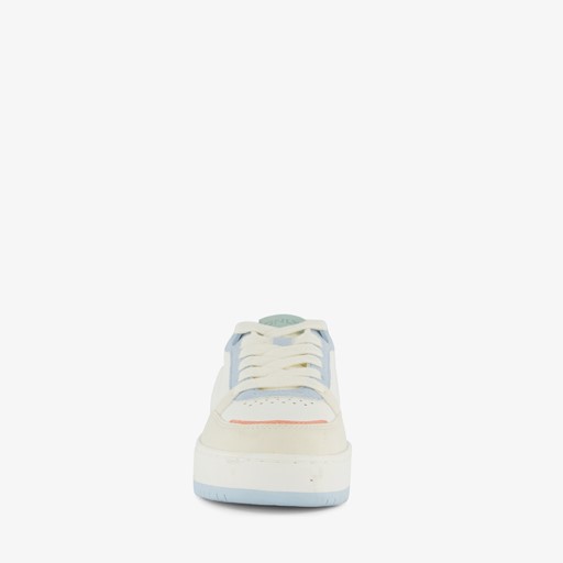 ONLY Shoes lage dames sneakers wit oranje