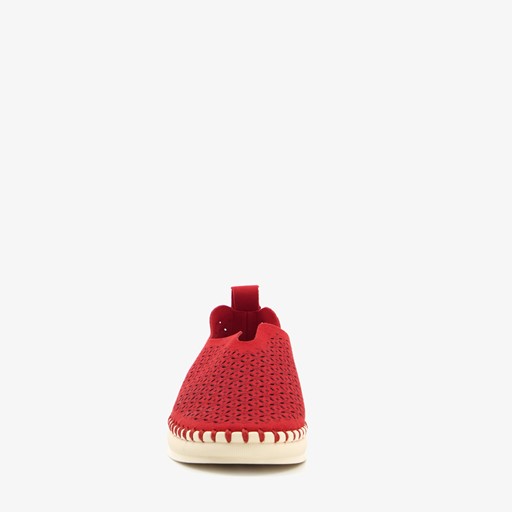 Daisy dames instappers rood