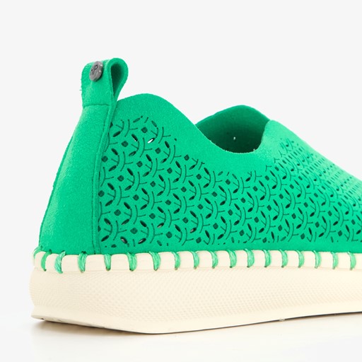 Daisy dames instappers groen