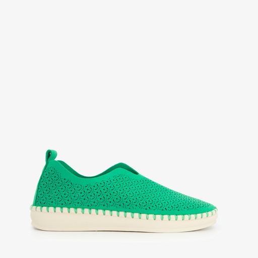 Daisy dames instappers groen