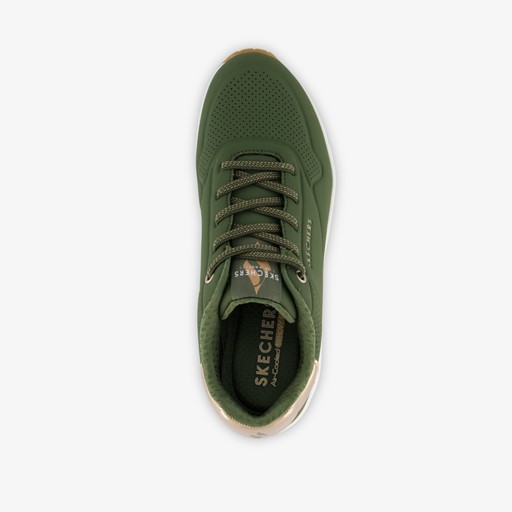 Uno - Shimmer Away dames sneakers groen