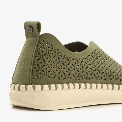 Daisy dames instappers groen