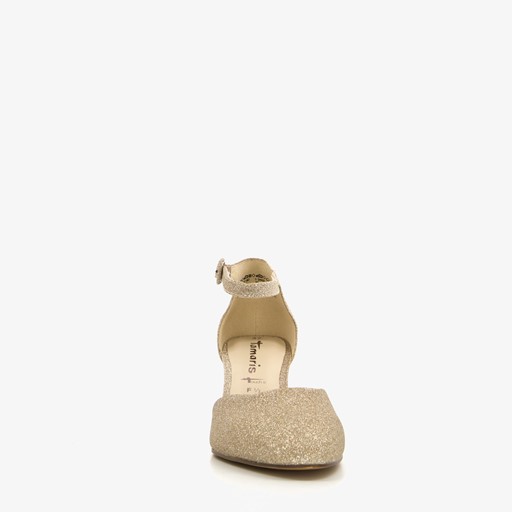 Dames pumps goudkleurig