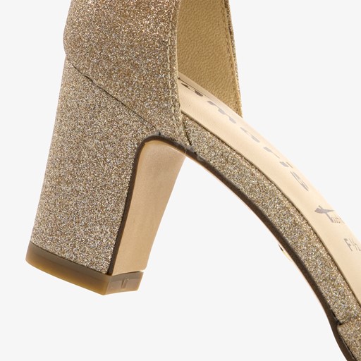 Dames pumps goudkleurig