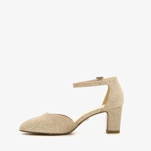 Dames pumps goudkleurig