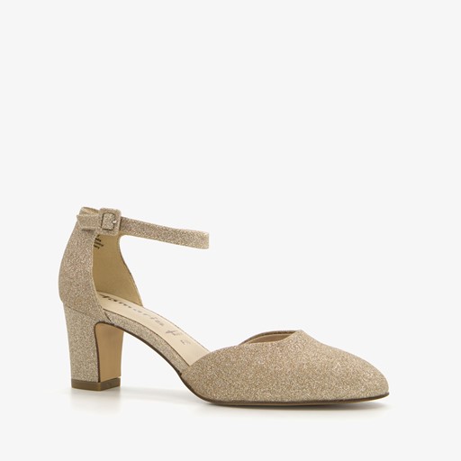 Dames pumps goudkleurig