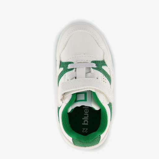 Jongens sneakers met airzool wit groen