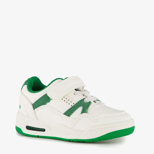 Jongens sneakers met airzool wit groen