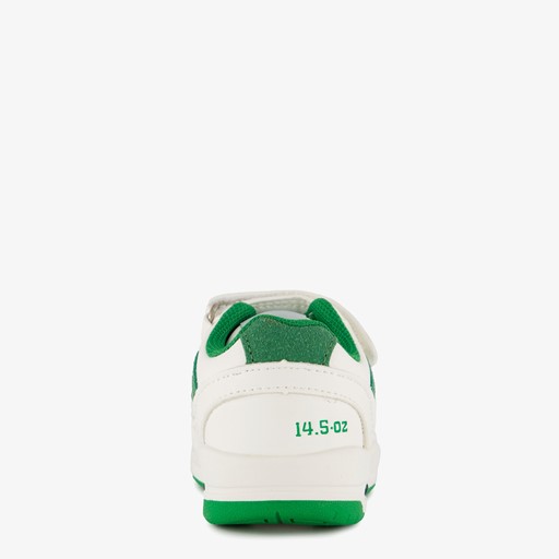Jongens sneakers met airzool wit groen