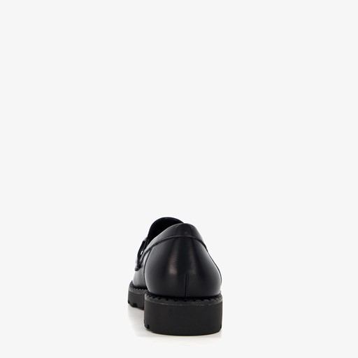 Dames loafers met gesp zwart