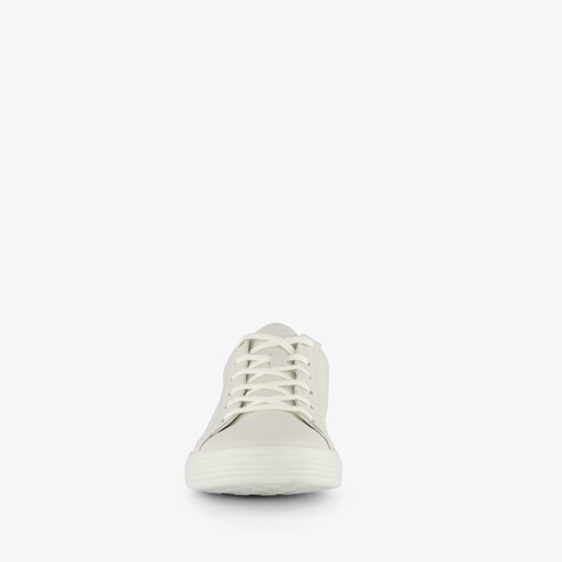 ECCO Soft Classic leren dames veterschoenen wit