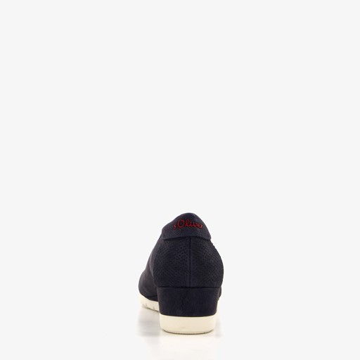 Dames pumps met sleehak donkerblauw39