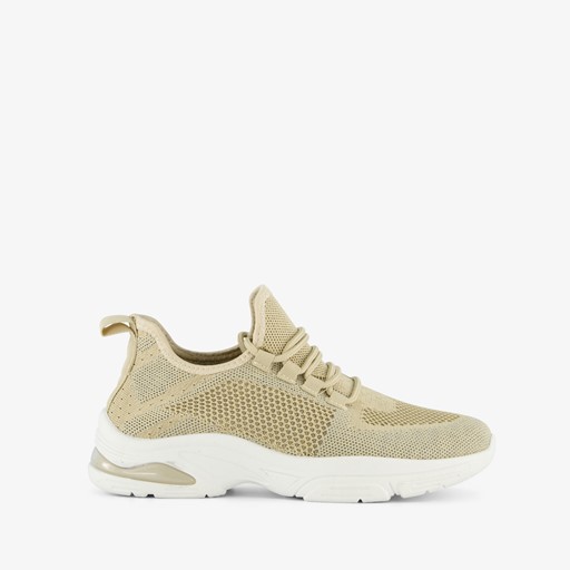 Dames sneakers beige