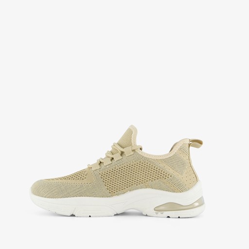Dames sneakers beige