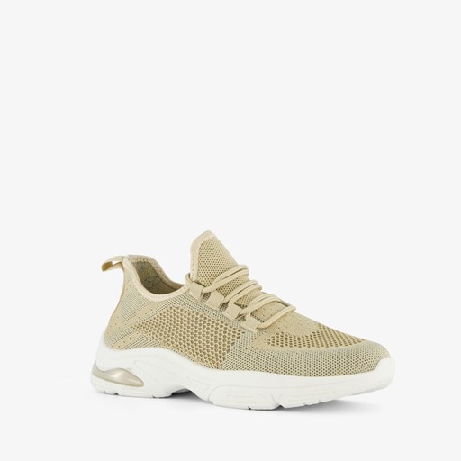 Dames sneakers beige