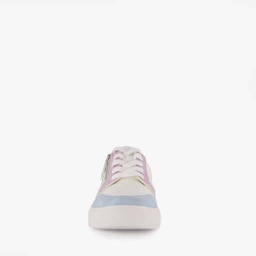 Dames sneakers wit pastel