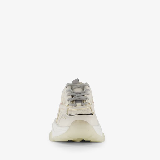 Dames dad sneakers met lak details