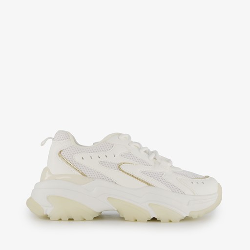 Dames dad sneakers wit