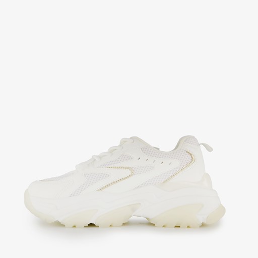 Dames dad sneakers wit