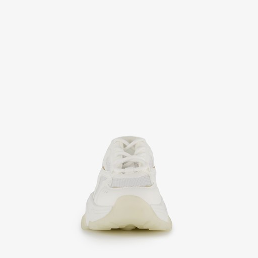 Dames dad sneakers wit