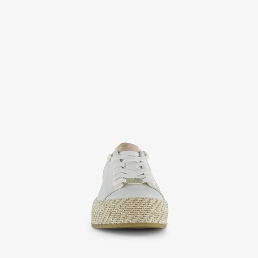 Dames sneakers wit goud