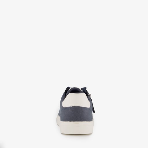 Dames sneakers met rits blauw