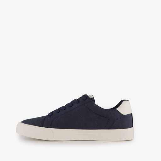 Dames sneakers met rits blauw