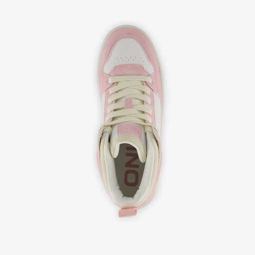 ONLY Shoes hoge dames sneakers roze