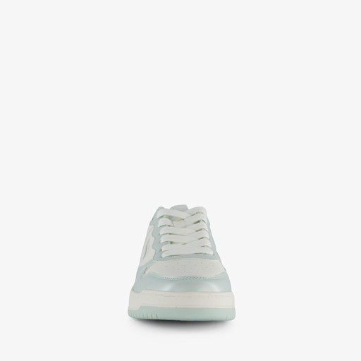 Dames sneakers mintgroen wit