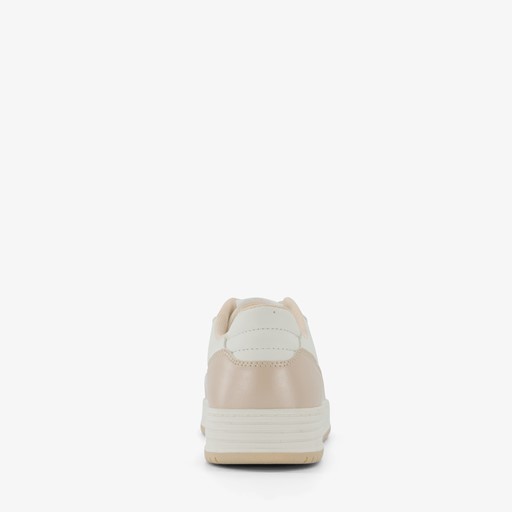 Dames sneakers beige wit