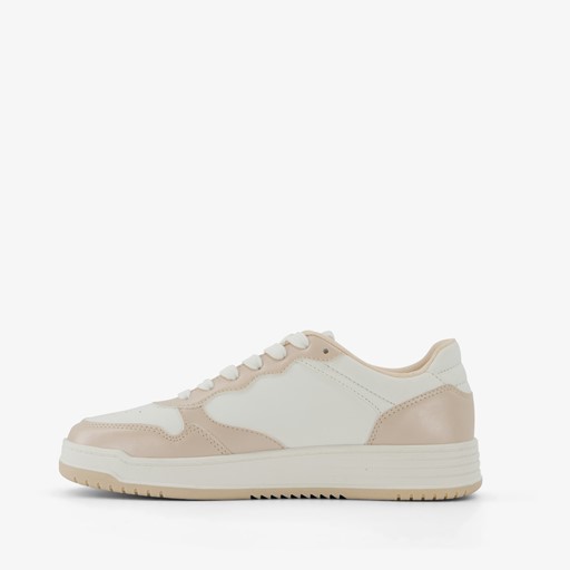Dames sneakers beige wit