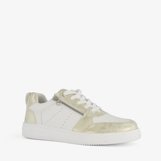 Dames sneakers met gouden details
