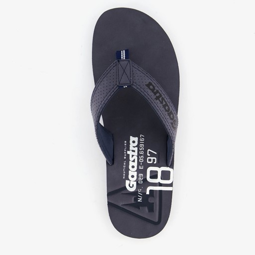 Heren teenslippers blauw