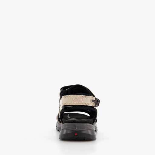 ECCO Offroad leren dames wandelsandalen grijs