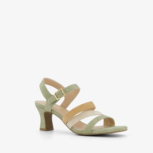 Dames sandalen lichtgroen