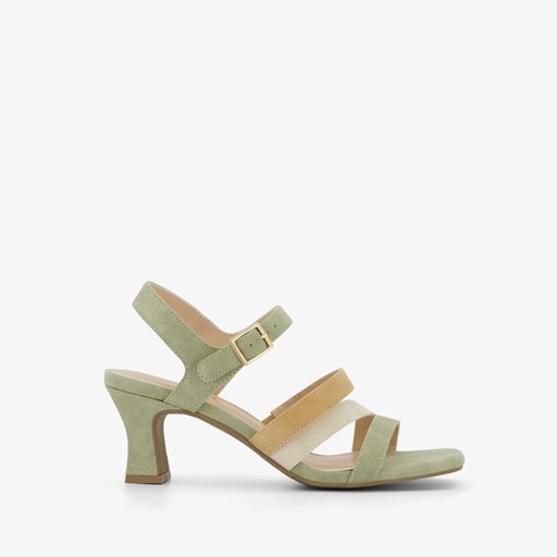 Dames sandalen lichtgroen