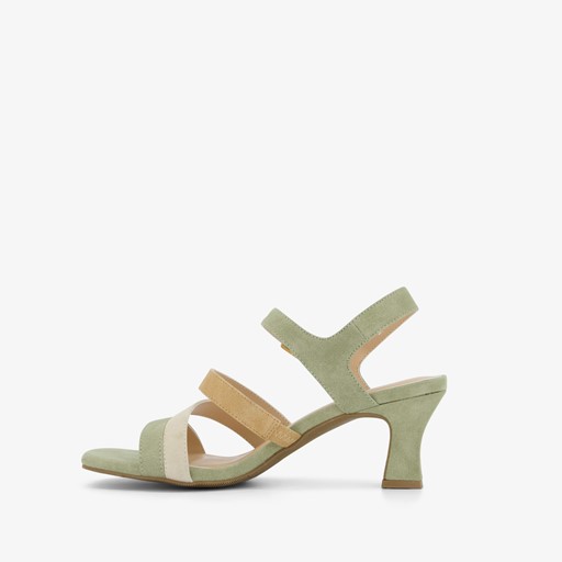 Dames sandalen lichtgroen