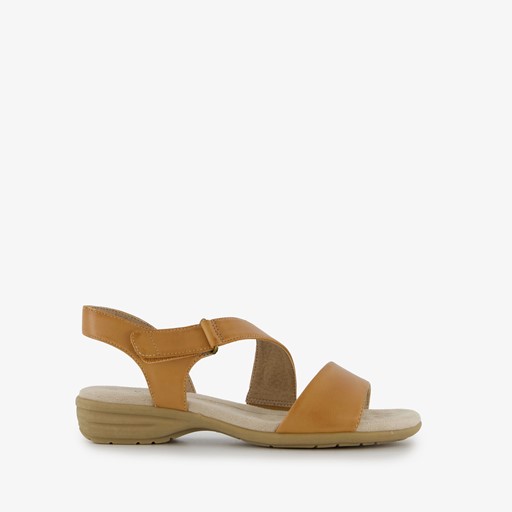 Dames sandalen cognac