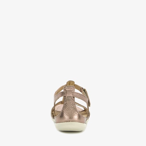 ECCO Flash leren dames sandalen goud