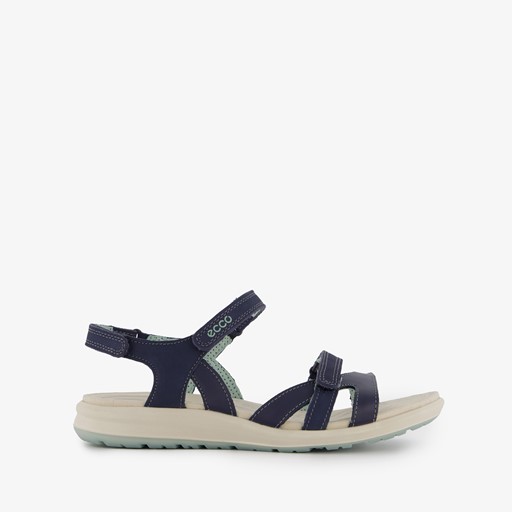 ECCO Cruise II leren dames sandalen blauw