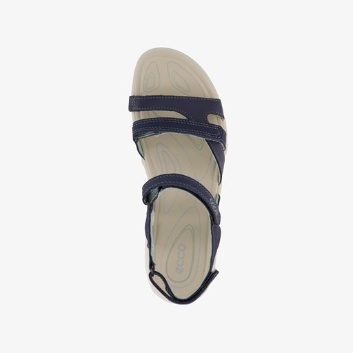 ECCO Cruise II leren dames sandalen blauw