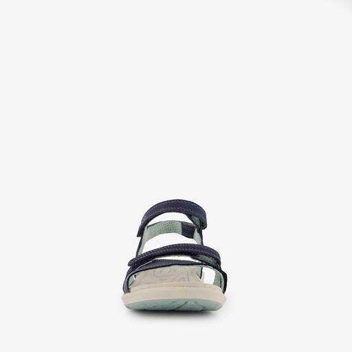 ECCO Cruise II leren dames sandalen blauw