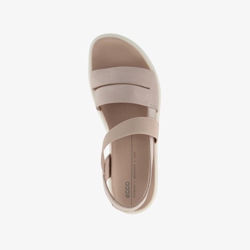 ECCO Yuma leren dames sandalen roze