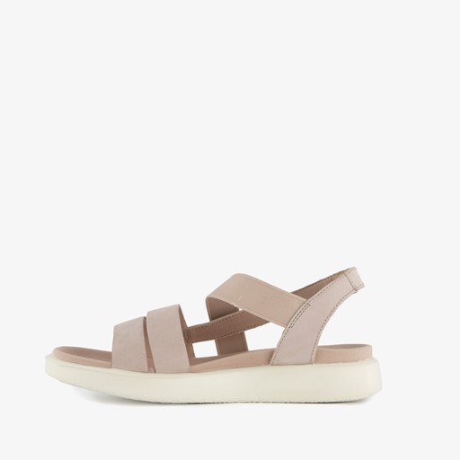 ECCO Yuma leren dames sandalen roze